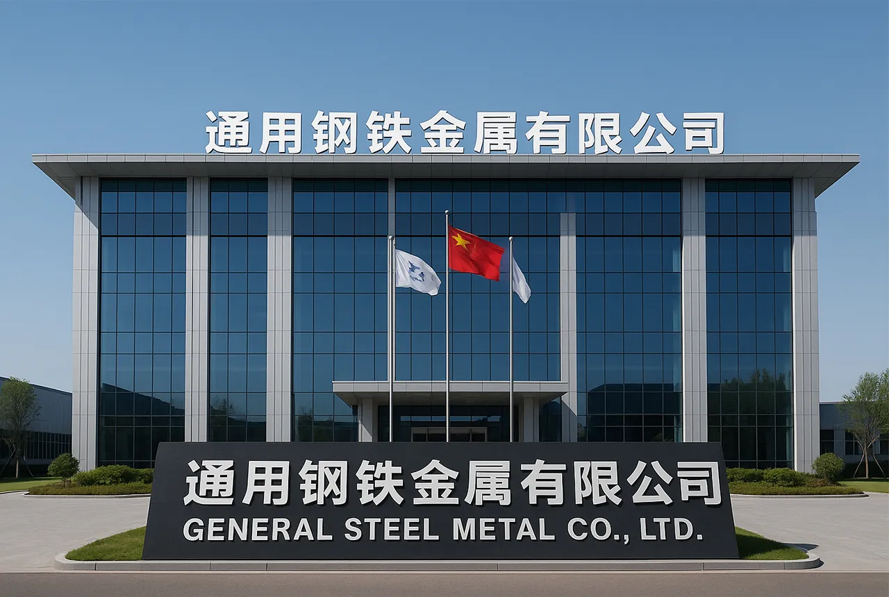 Blog 10 Used to describe the banner image on the company page of the general steel website